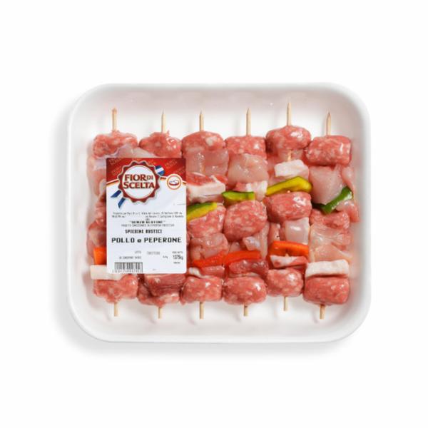 Spiedini di Pollo e Suino 6pz. ca.