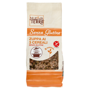 Nuova Terra Senza Glutine Zuppa Ai 3 Cereali Senza Glutine 200 g