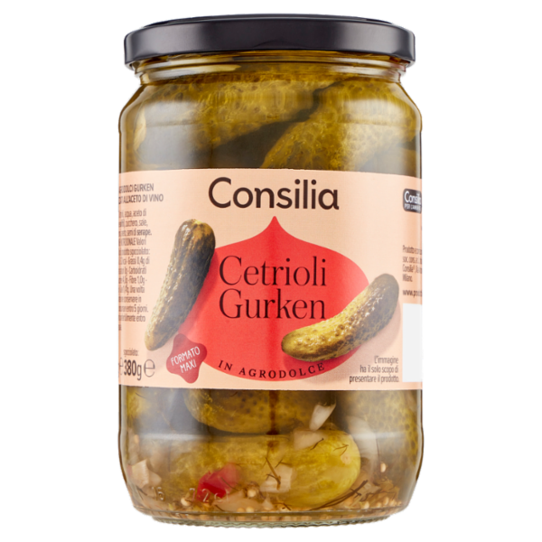 Consilia Cetrioli Gurken in Agrodolce 680 g