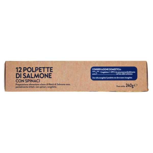 FRoSTA 12 Polpette di Salmone con Spinaci 240 g