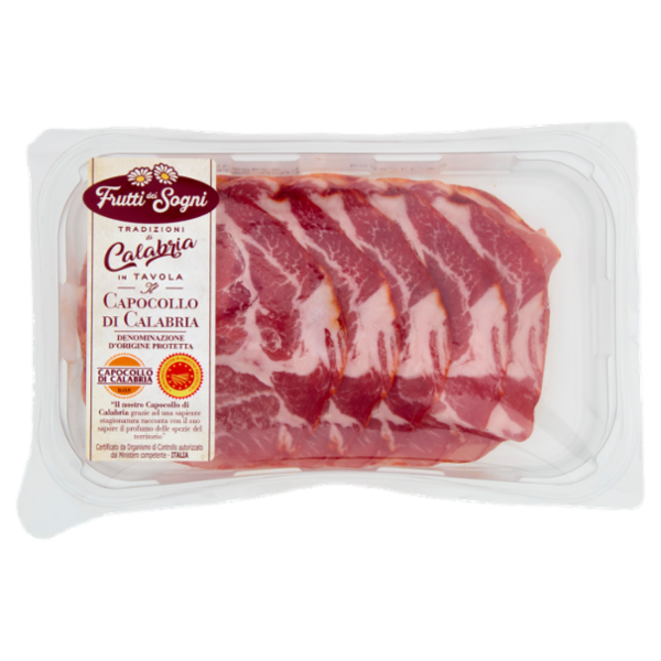 Frutti dei Sogni Tradizioni di Calabria in Tavola il Capocollo di Calabria DOP 70 g
