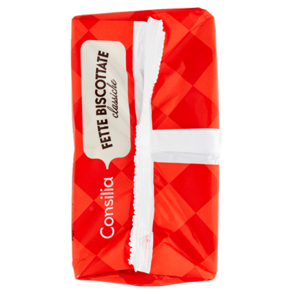 Consilia Fette Biscottate Classiche in Confezioni Salvafreschezza 9x4 fette 320 g