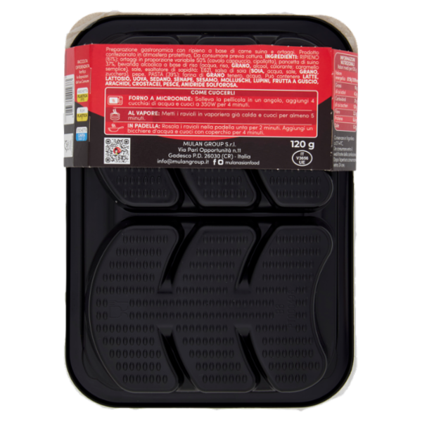 Mulan Ravioli di Carne al vapore 120 g