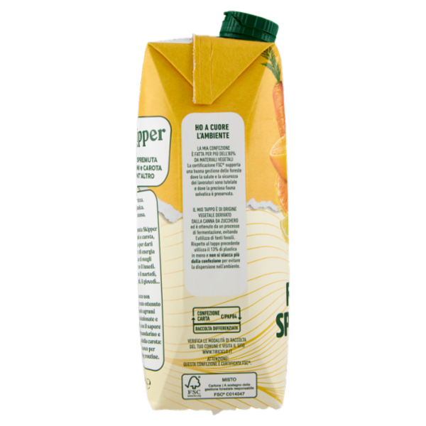 Zuegg Skipper 100% Frutta Spremuta Agrumi e Carota 750 ml