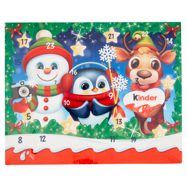 Kinder Calendario dell'Avvento 24 pezzi 127 g