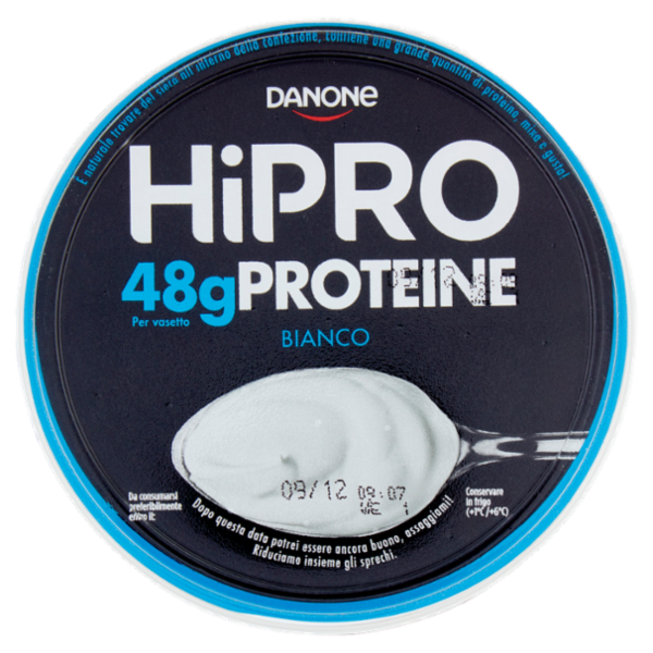 HiPRO Spoon 48g Proteine Bianco 480 g
