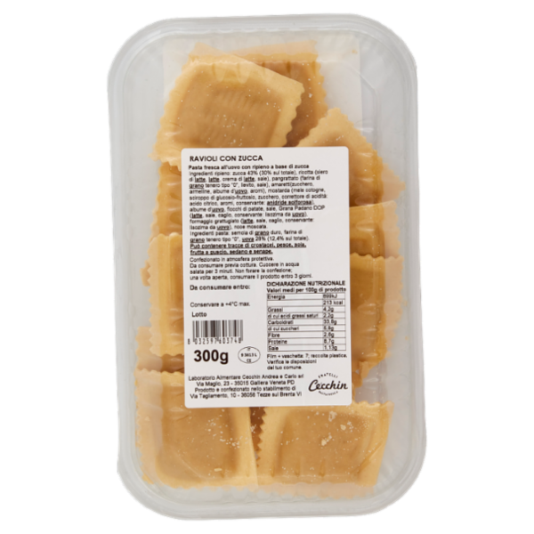 Cecchin la Golosa Ravioli Zucca 300 g