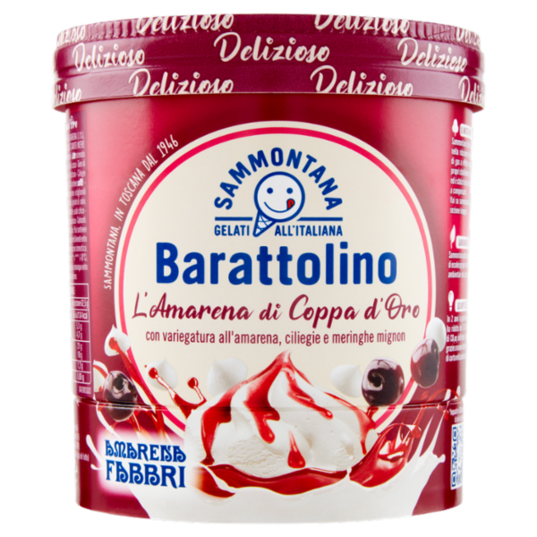 Sammontana Barattolino Delizioso l'Amarena di Coppa d'Oro 500 g