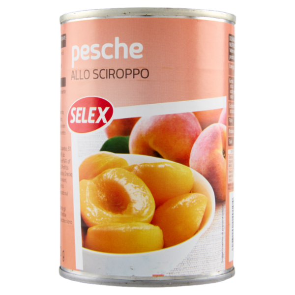 Selex Pesche allo Sciroppo 411 g