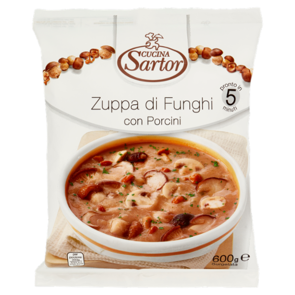 Cucina Sartor Zuppa di Funghi con Porcini 600 g