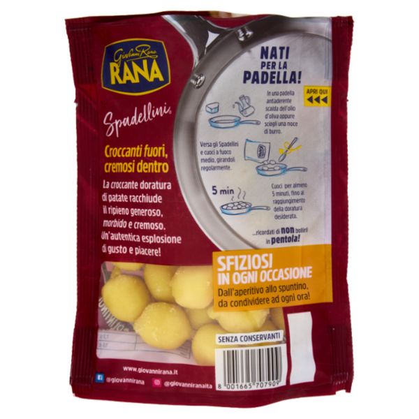 Giovanni Rana Spadellini Prosciutto cotto e Mozzarella 280 g