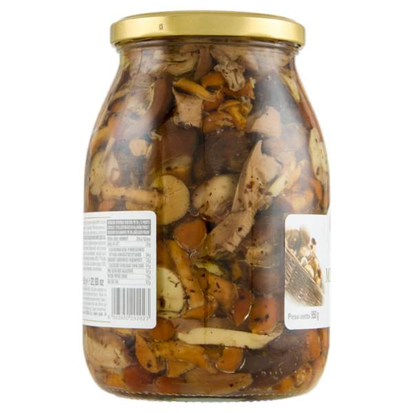 Iposea Misto Funghi con porcini in olio di semi di girasole 950 g