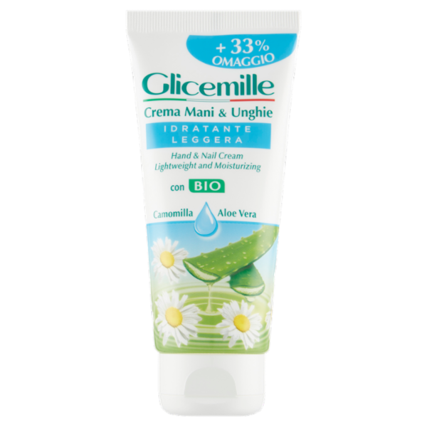 Glicemille Crema Mani & Unghie Idratante Leggera 100 mL