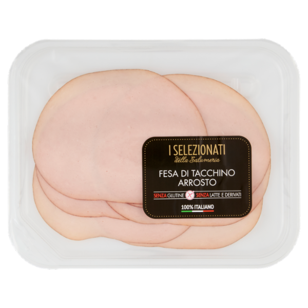 Lenti I Selezionati della Salumeria Fesa di Tacchino Arrosto 0,120 kg