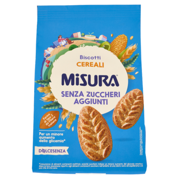 Misura Dolcesenza Biscotti Cereali 300 g