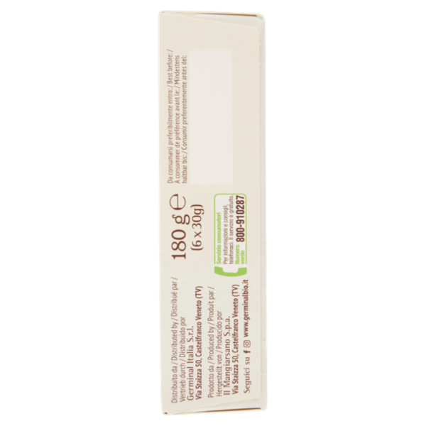 Germinal Bio Barretta Cacao Quinoa Gluten Free 6 x 30 g