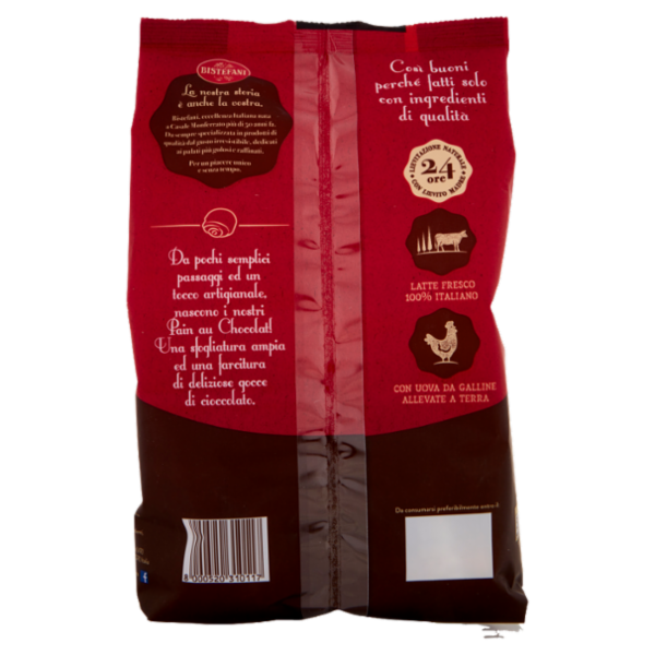 Bistefani Pain au Chocolat 6 x 45 g