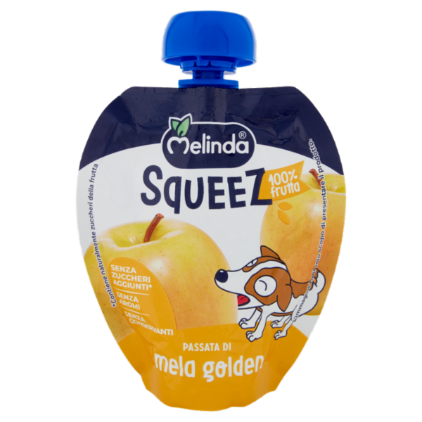 Melinda Squeez 100% frutta Passata di mela golden 90 g