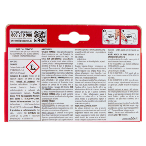 Vape Esca Formiche 2 x 2 g