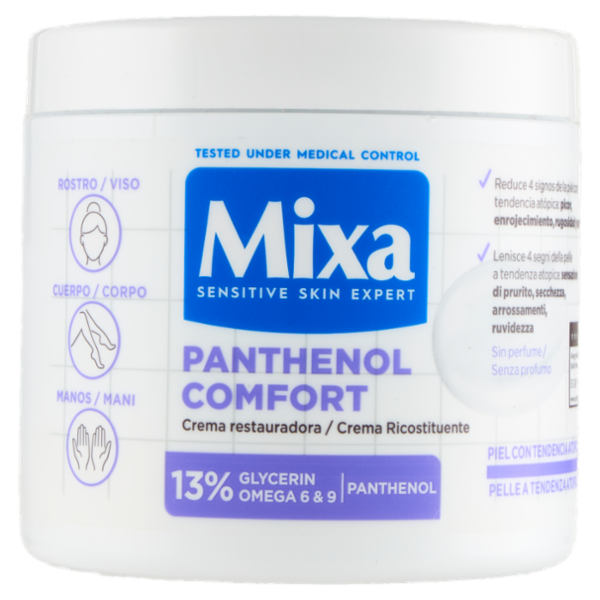 Mixa Panthenol Comfort Crema Ricostituente 400 ml