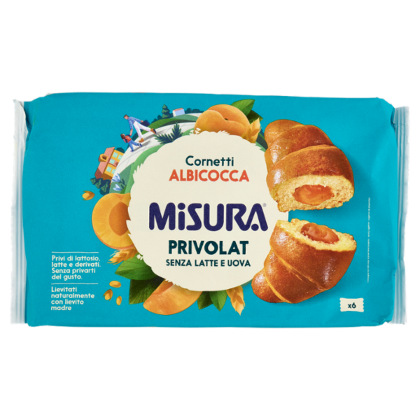 Misura Privolat 6 Cornetti Albicocca 298 g