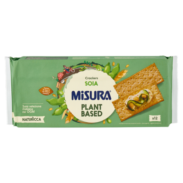Misura Naturìcca Crackers Soia Plant Based 400 g
