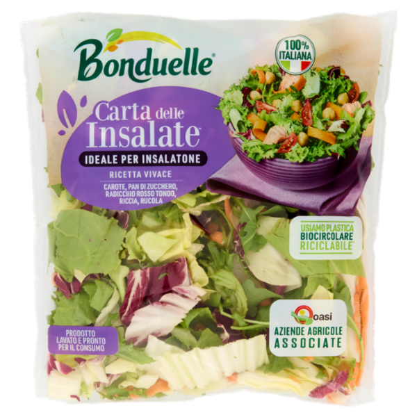 Bonduelle Carta delle Insalate Ricetta Vivace 200 g