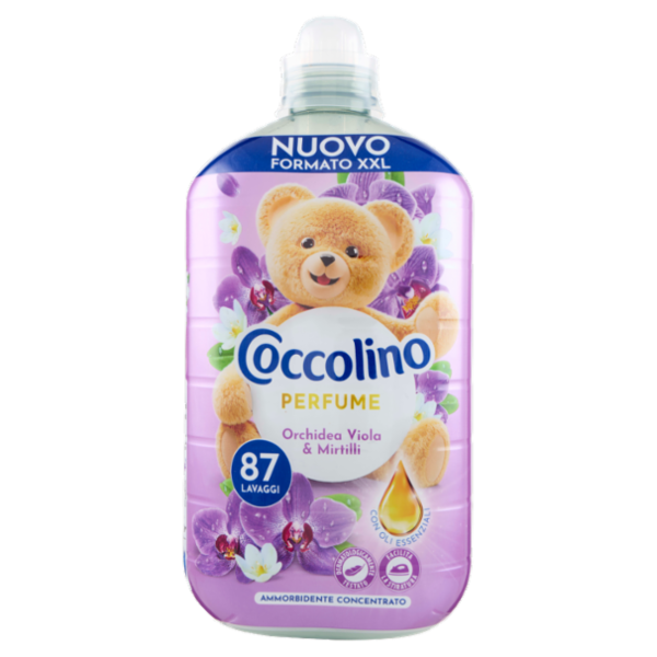 Coccolino Ammorbidente Concentrato Perfume Orchidea Viola & Mirtilli 87 Lavaggi 1827 ml