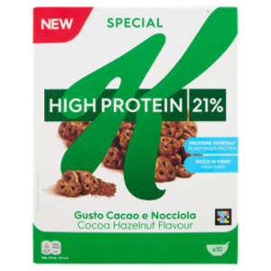 Kellogg's Special K High Protein 21% Gusto Cacao e Nocciola 320 g
