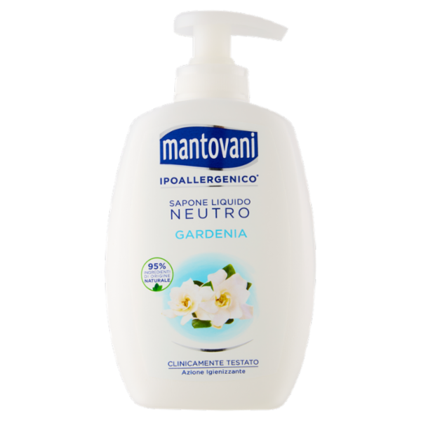 mantovani sapone Liquido Neutro Gardenia 300 ml