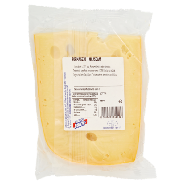 Bianca Bontà Formaggio Maasdam 0.250 kg