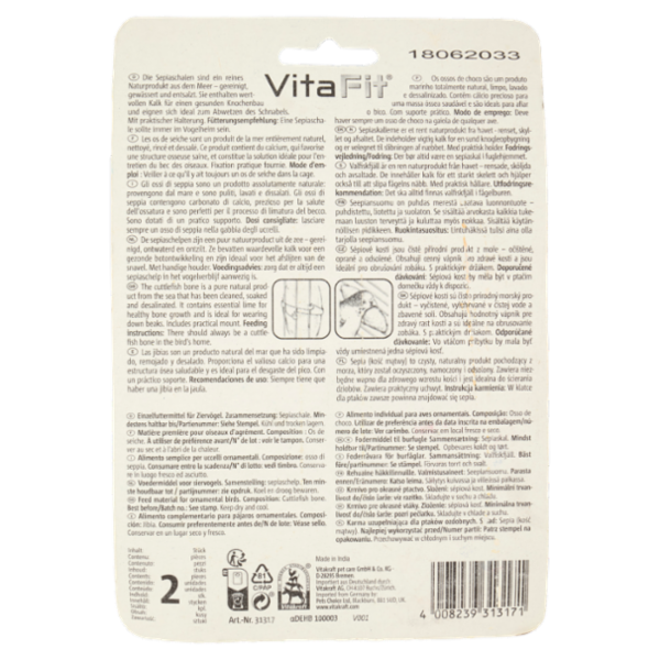 Vitakraft Vita Fit Osso di Seppia 2 pz