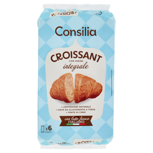 Consilia Croissant con farina integrale 6x40 g