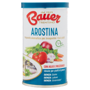 Bauer Arostina Preparato Aromatico Per Insaporire i Tuoi Piatti Con Aglio e Prezzemolo 120 g