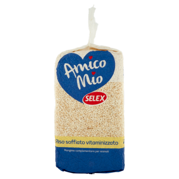Selex Amico Mio Riso Soffiato Sottovuoto per Animali 2 kg