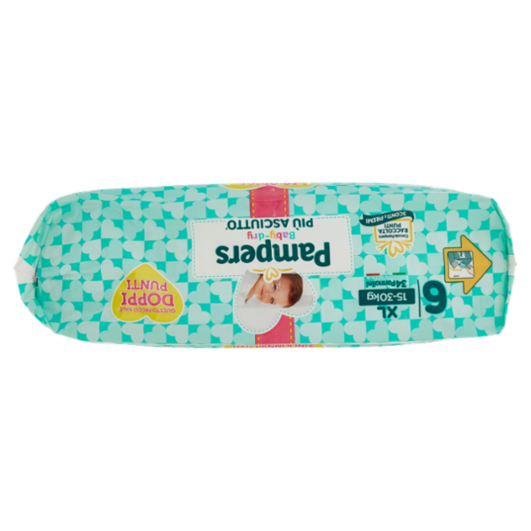 Pampers Baby-dry XL 17 + 17 pz