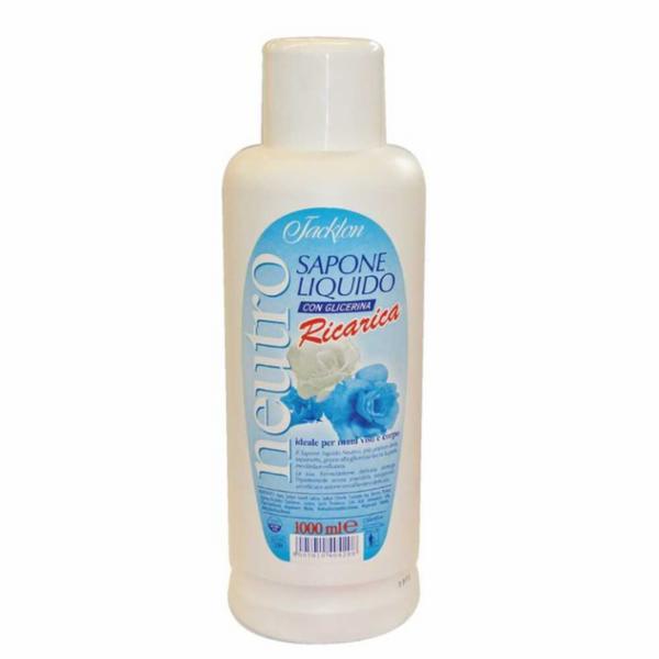 Jacklon Sapone Liquido Ricarica Muschio Bianco 1 Lt