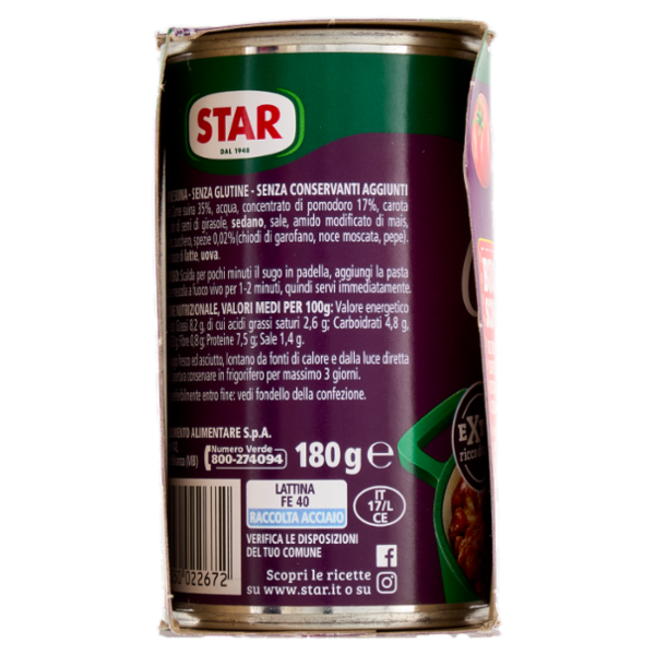 Star il mio Gran Ragù Carne Extra Gusto 2 x 180 g
