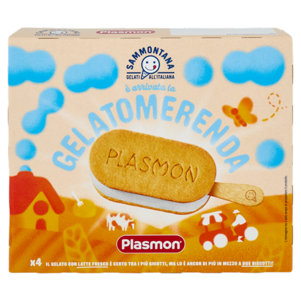 Sammontana Gelatomerenda Plasmon 4 x 47 g