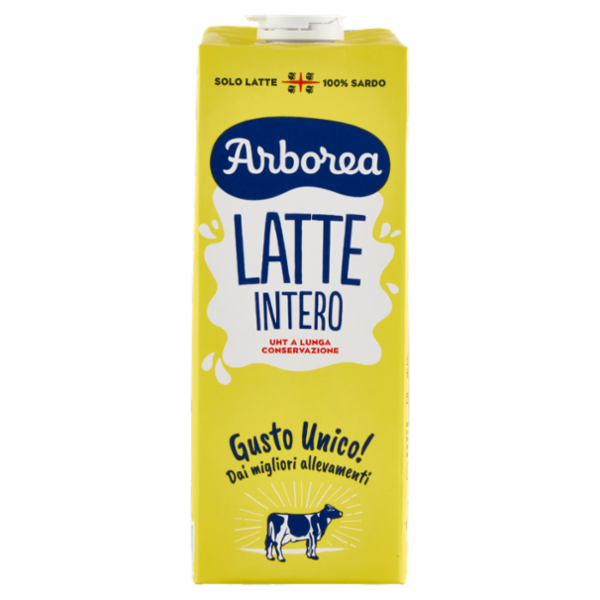 Arborea Latte Intero UHT a Lunga Conservazione 1000 ml