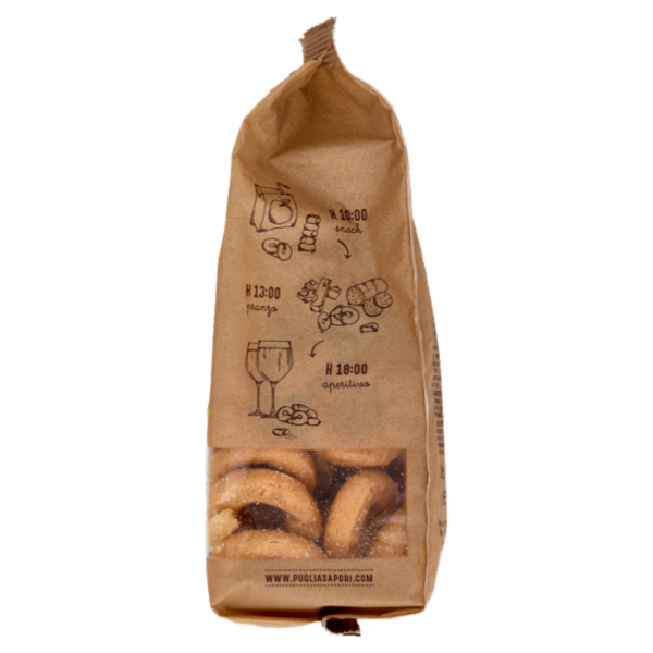 Puglia Sapori I Classici Taralli con Olio Extravergine d'Oliva 250 g