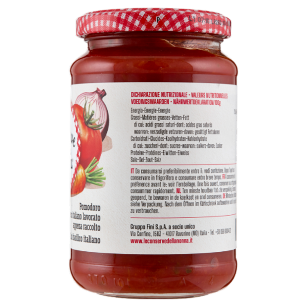 Le Conserve della Nonna Sugo al Basilico 350 g