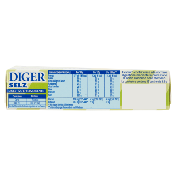 DIGER SELZ gusto limone 12 x 3,5 g