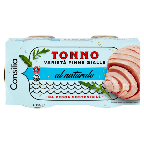 Consilia Tonno al Naturale 2x160 g