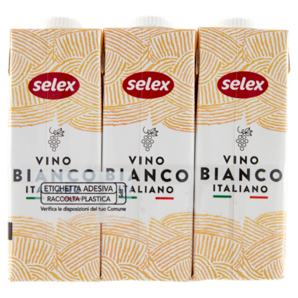 Selex Vino Bianco Italiano 3x250 ml