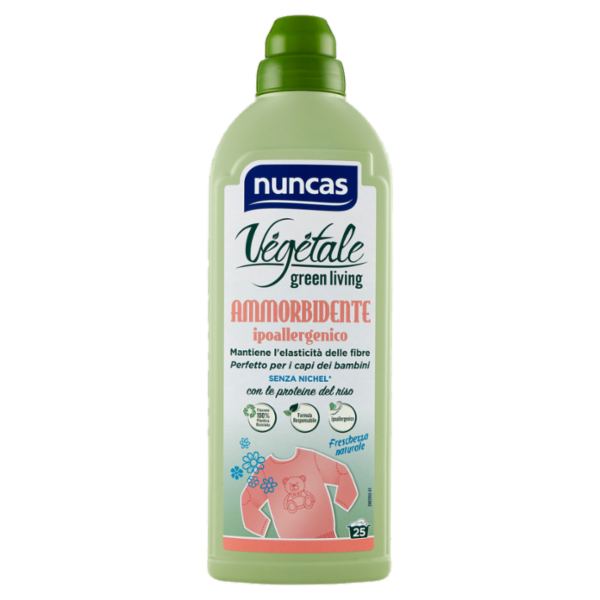 nuncas Vegetale Ammorbidente ipoallergenico Freschezza naturale 750 ml