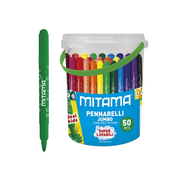 50 PENNARELLI JUMBO SUPERLAVABILI