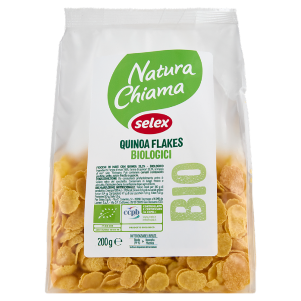 Selex Natura Chiama Quinoa Flakes Biologica 200 g