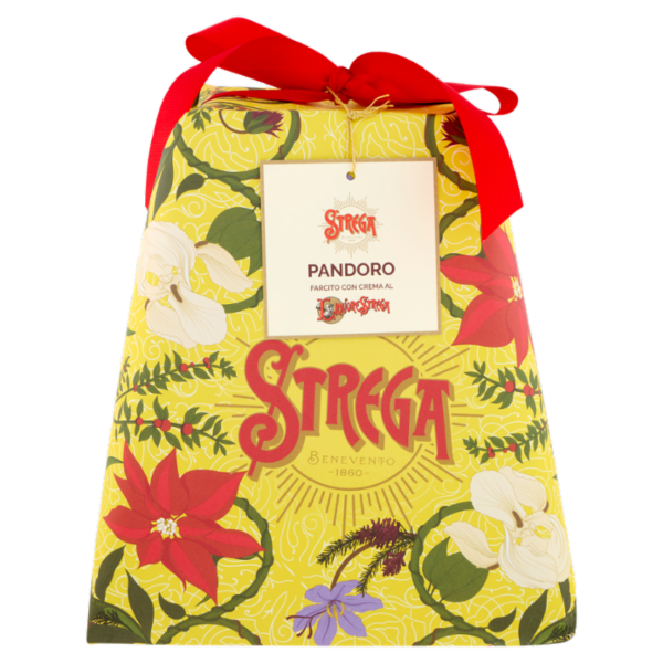 Strega Alberti Pandoro Farcito con Crema al Liquore Strega 1000 g