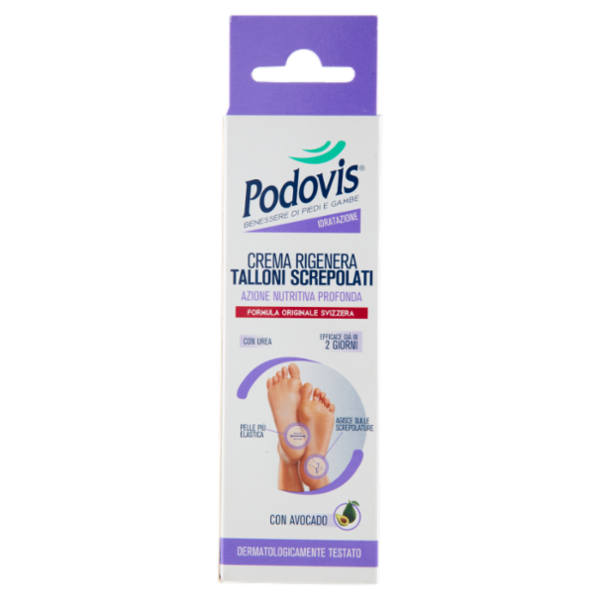 Podovis Idratazione Crema Rigenera Talloni Screpolati 75 ml
